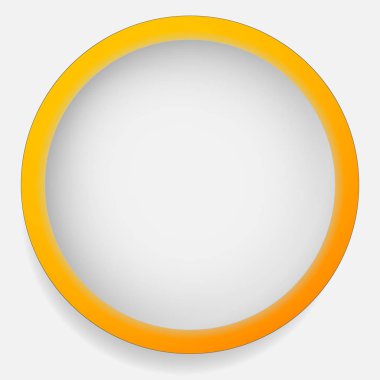  Boş daire tasarım öğesi