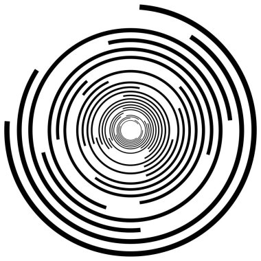 dairesel motifi ile geometrik sanat. 