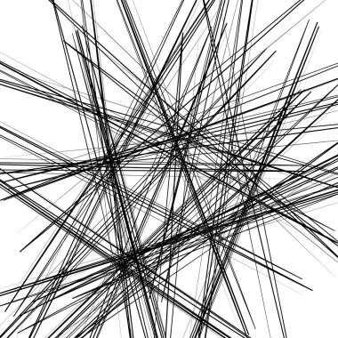 Rastgele kesişen çizgiler geometrik desen