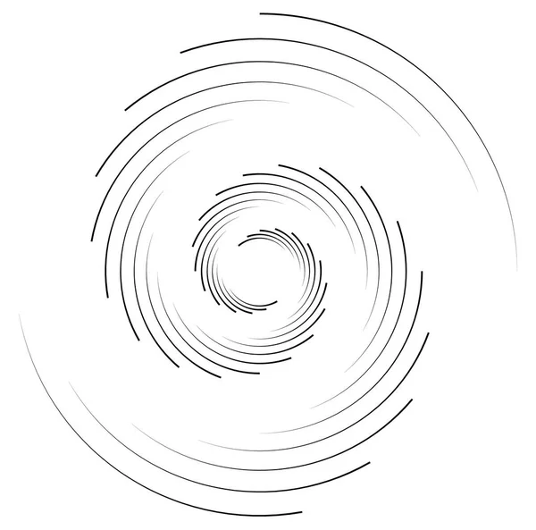 Série de elementos geométricos radiais —  Vetores de Stock