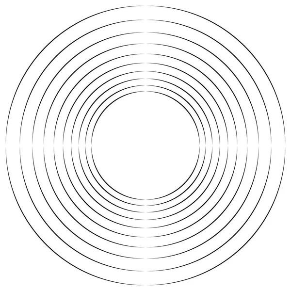 Радіальні геометричним малюнком — стоковий вектор