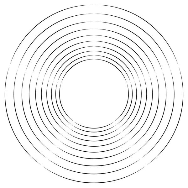 Радіальні геометричним малюнком — стоковий вектор