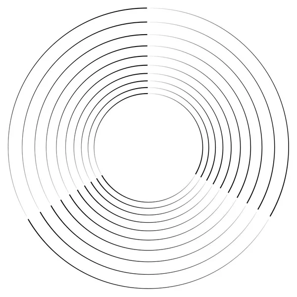 Радіальні геометричним малюнком — стоковий вектор