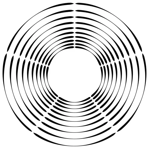 Patrón geométrico radial — Archivo Imágenes Vectoriales