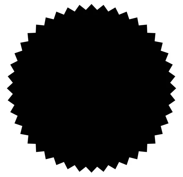 Badge en forme d'étoile — Image vectorielle