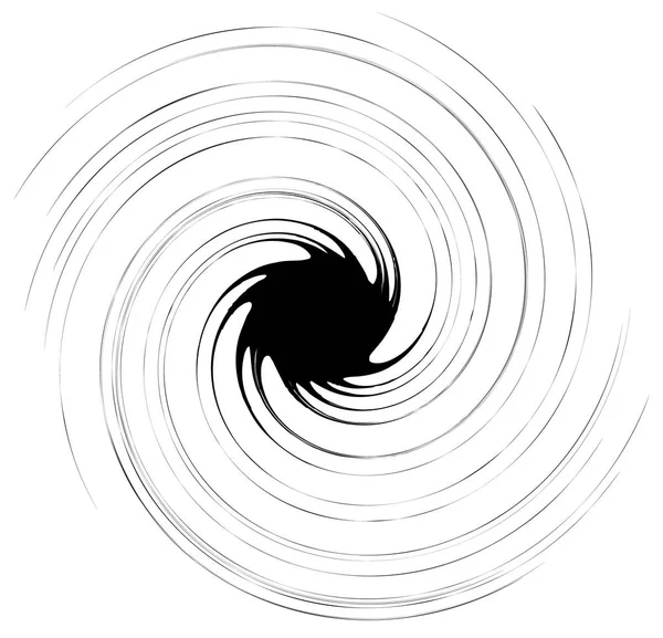 Radiella linjer mönster — Stock vektor