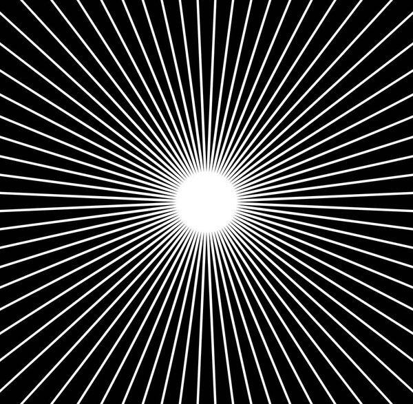 Радиальные линии звёздной волны
 