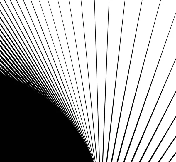 Lignes circulaires élément abstrait — Image vectorielle