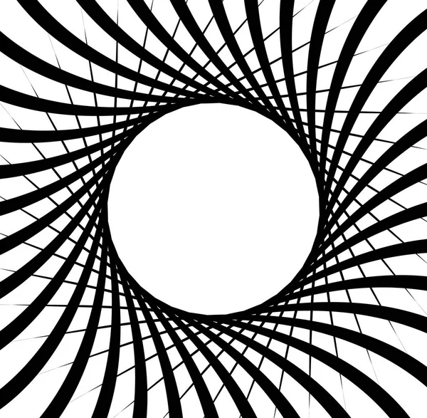 Круговой геометрический узор — стоковый вектор