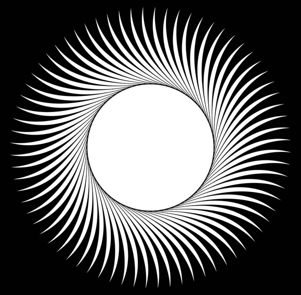 Padrão geométrico circular — Vetor de Stock