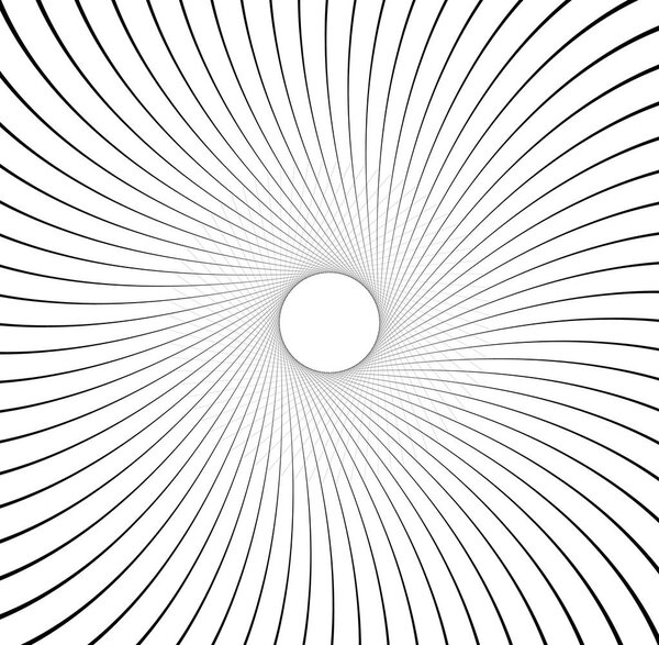 Круговой геометрический узор
 