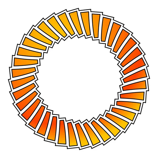 Geometrického umění s kruhovou motivem. — Stockový vektor