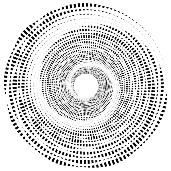 Art géométrique avec motif circulaire . — Image vectorielle