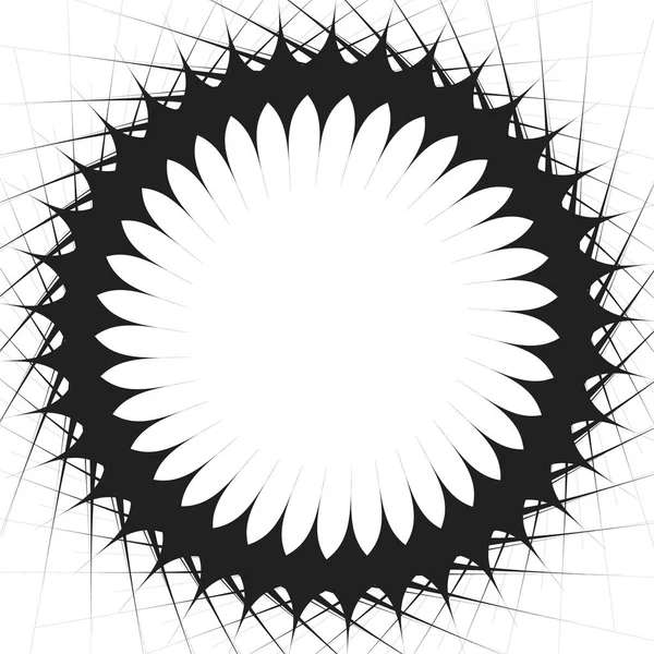 径向几何元素系列 — 图库矢量图片
