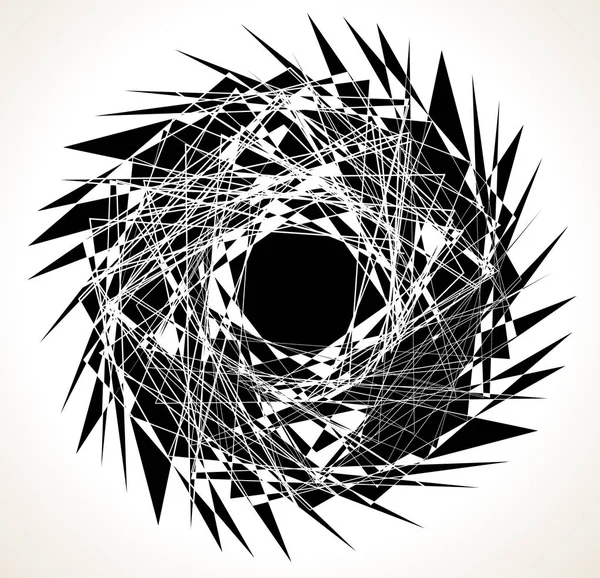 Geometrische edgy patroon — Stockvector