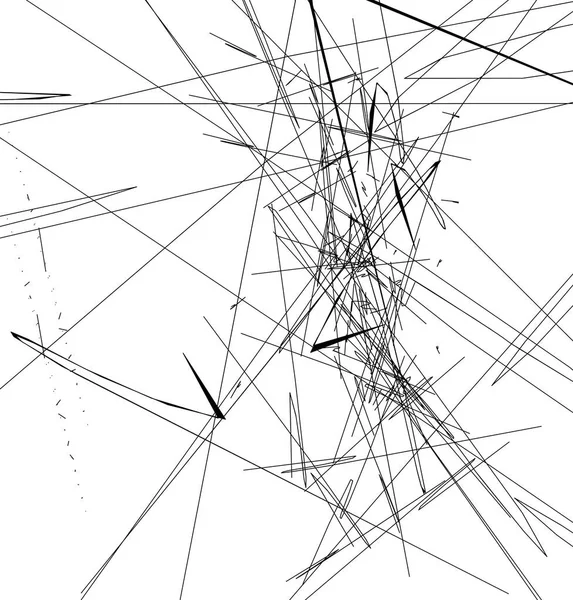 Slumpmässigt korsande linjer geometriska mönster — Stock vektor