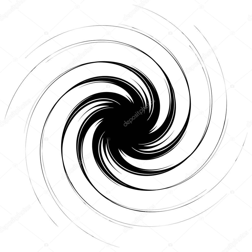 geometric spiral pattern 