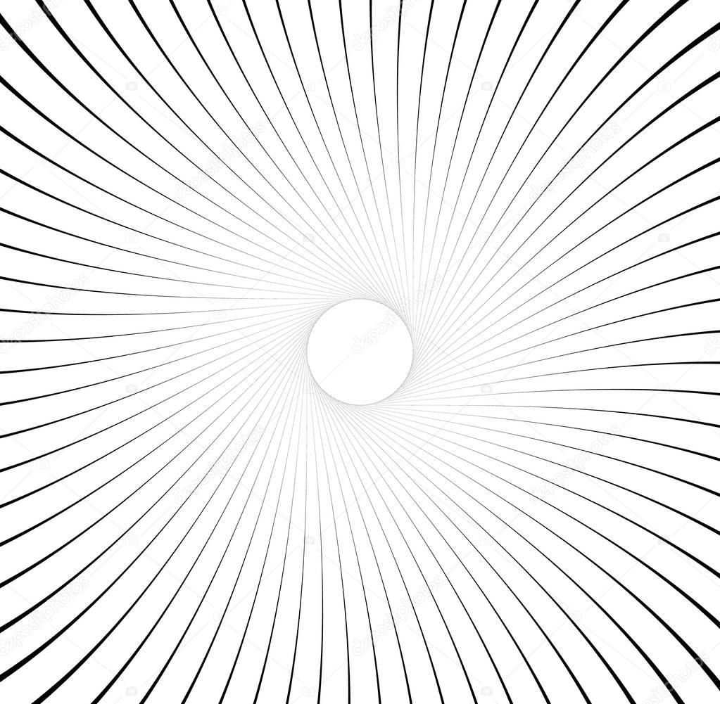 Circular geometric pattern 