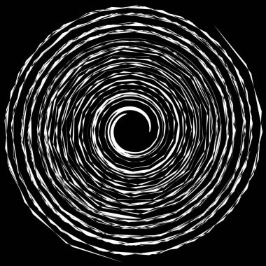 Geometrik sarmal tasarım öğesi  