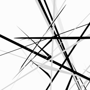 Dağınık siyah-beyaz desen