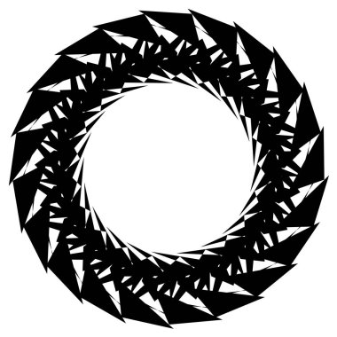 Radyal geometrik öğe serisi