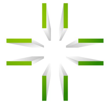 Çapraz hedef hedef işareti simgesi