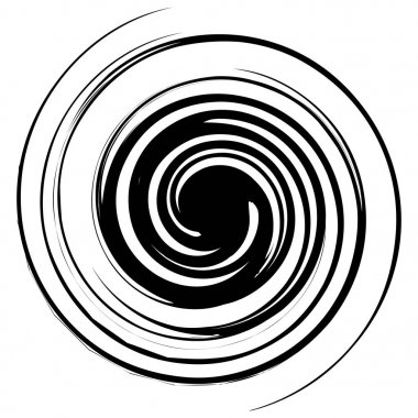 Spiral, twirl illustration.  clipart