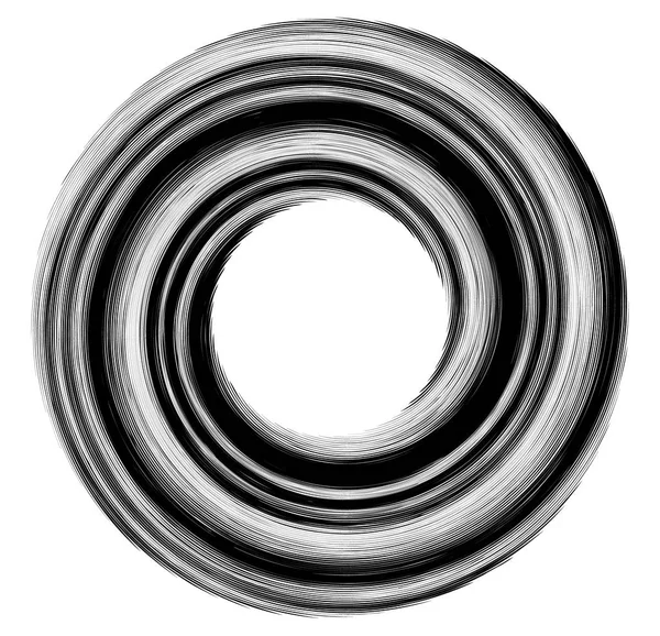 Geometriska spiral designelement — Stock vektor
