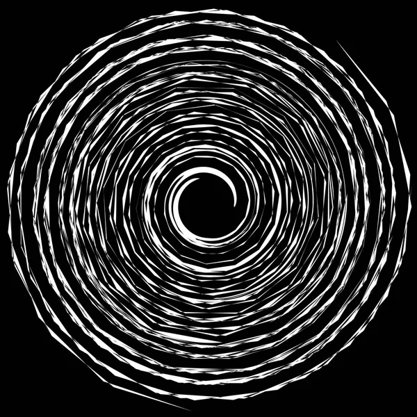 Geometrik sarmal tasarım öğesi — Stok Vektör