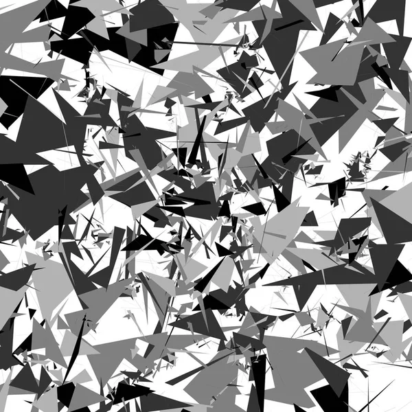 Motif dispersé noir et blanc — Image vectorielle