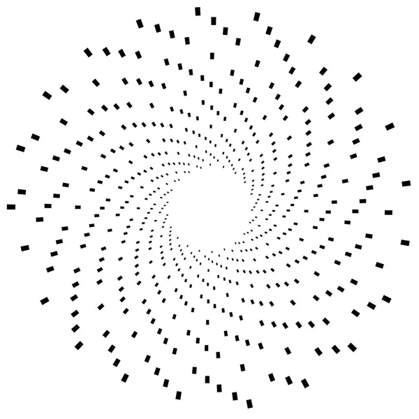Geometric art with circular motif. — Stock Vector
