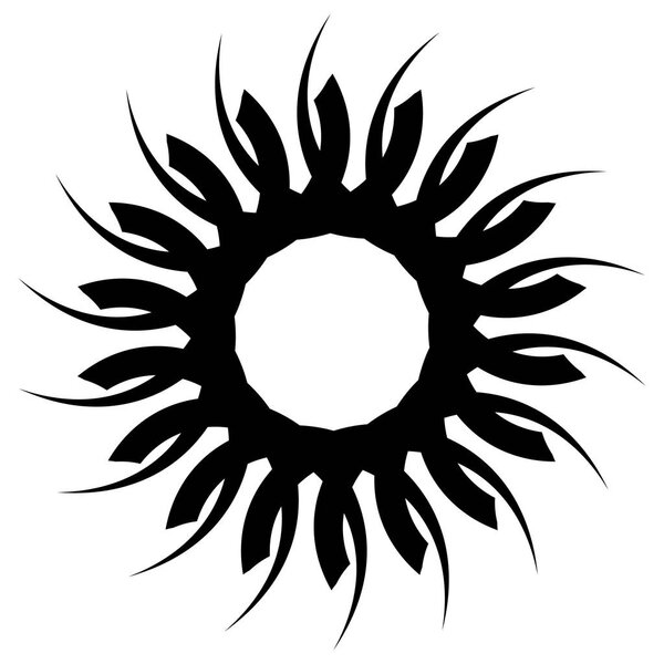  Circular geometric shape