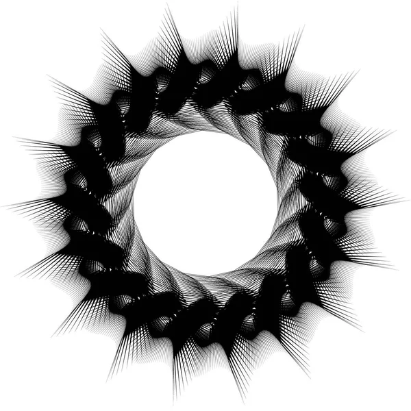 圆的几何形状 — 图库矢量图片