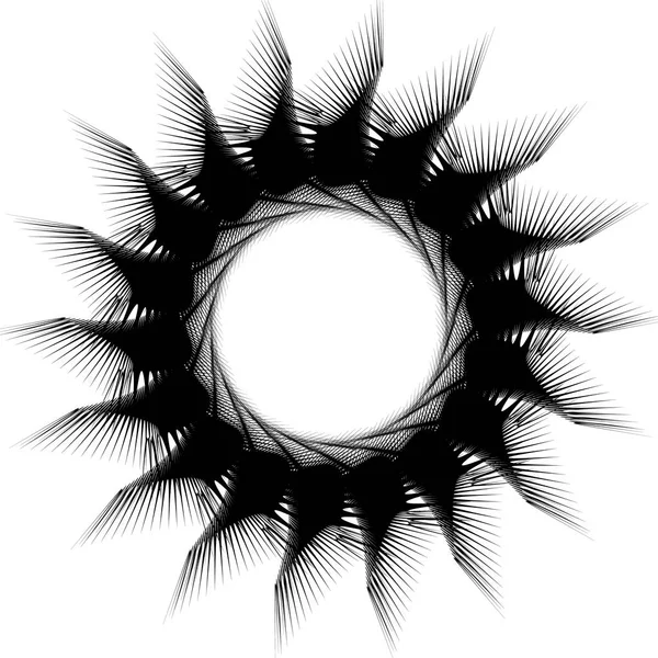 Forma geométrica circular —  Vetores de Stock