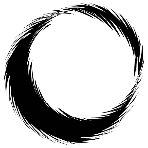 Art géométrique avec motif circulaire . — Image vectorielle