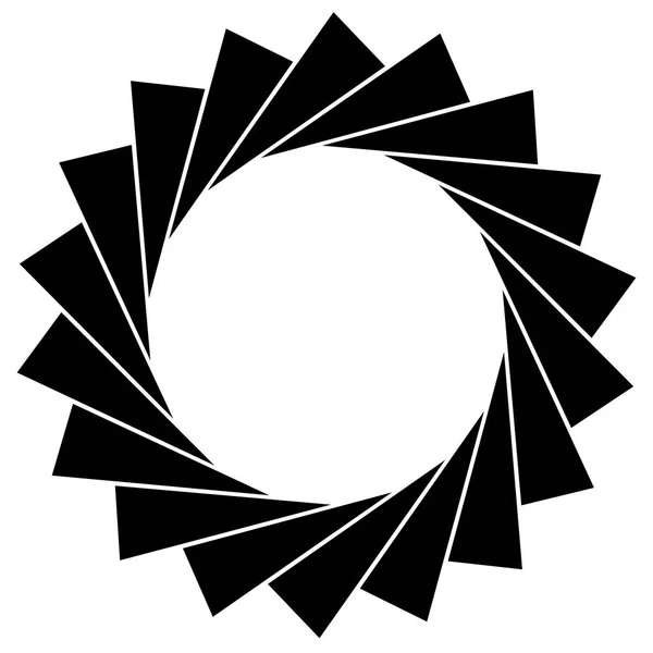 Forma geométrica circular — Vector de stock