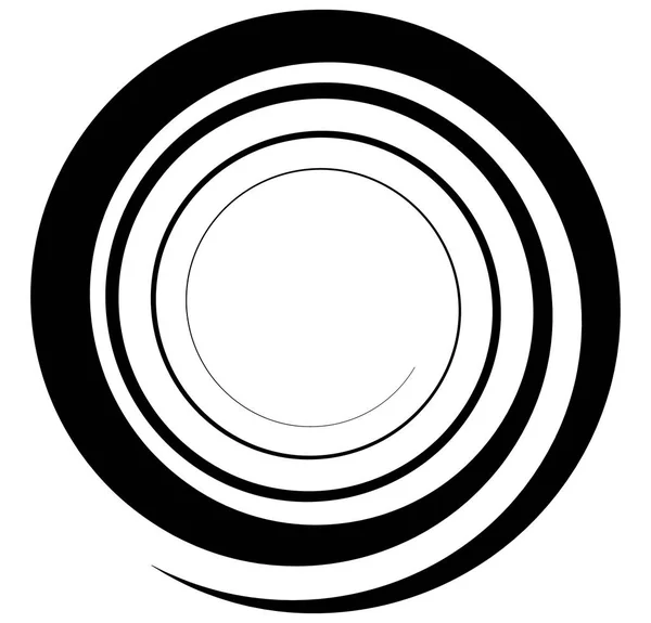 Espiral, giro ilustración . — Archivo Imágenes Vectoriales