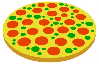 İtalyan pizza sembolü