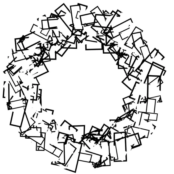 Conception géométrique radiale — Image vectorielle