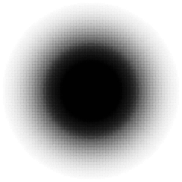 Circular halftone element