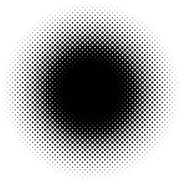 Circle gradient specks — Stock Vector