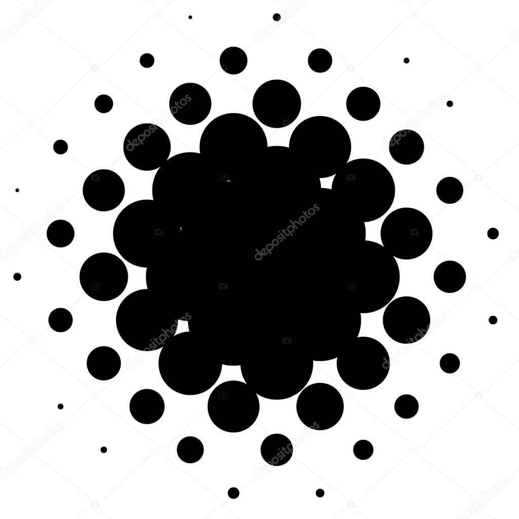 circle gradient specks
