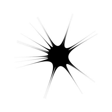 Soyut gri tonlamalı öğesi