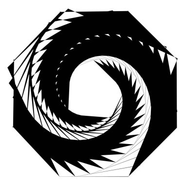 Soyut gri tonlamalı öğesi