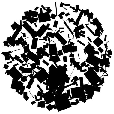 Soyut gri tonlamalı öğesi