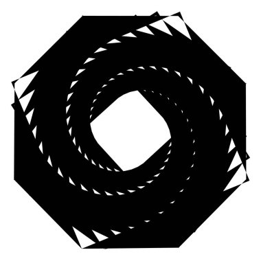 Soyut gri tonlamalı öğesi