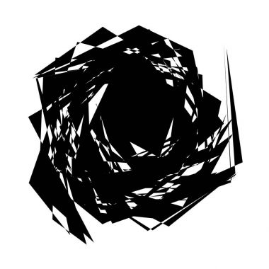 Soyut gri tonlamalı öğesi