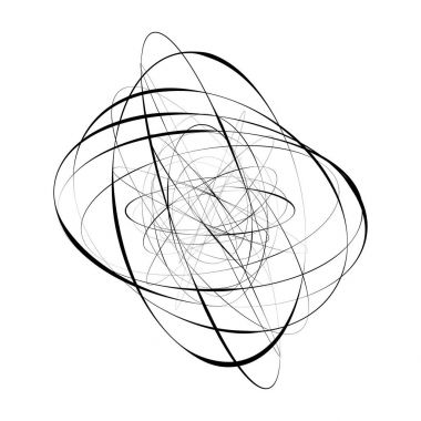 Soyut gri tonlamalı öğesi