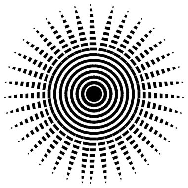 Soyut gri tonlamalı öğesi