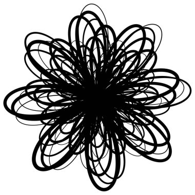 Dairesel geometrik motif. 